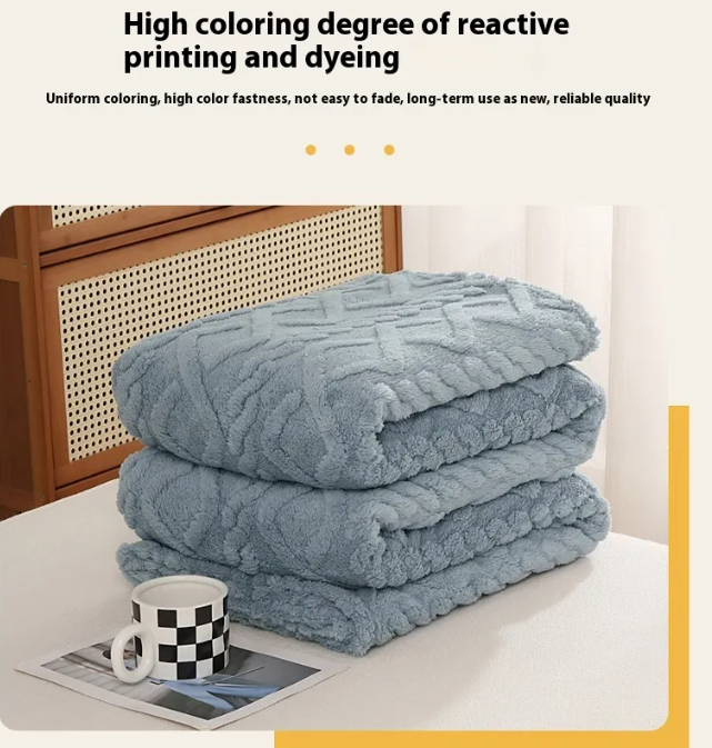 Nuvora Nap - Textured Throw Blanket