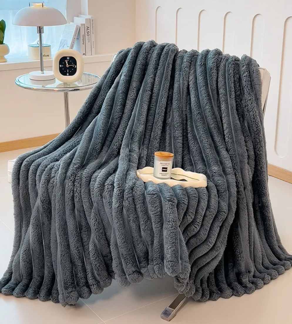 Nuvora Nap - Textured Throw Blanket