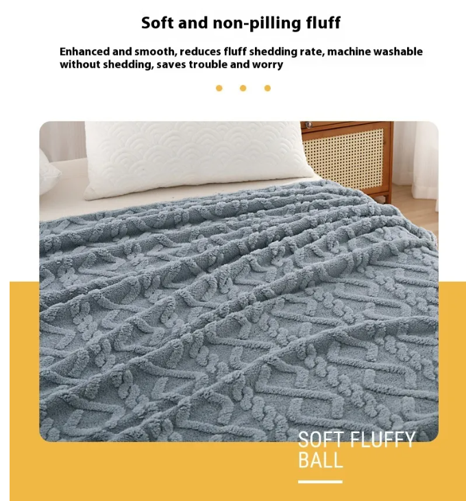 Nuvora Nap - Textured Throw Blanket